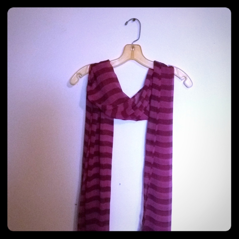 Strip & floral scarfs